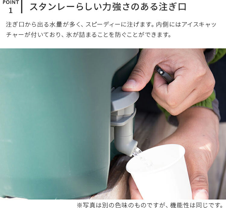スタンレー ウォータージャグ 7.5L  ホワイト