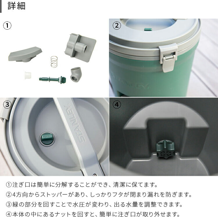 米軍実物　SINT PLAST 11Lウォーターサーバー コンテナ　ジャグ SINT PLAST BEVERAGE CONTAINER GB-3 11Lの商品詳細｜ミリタリー