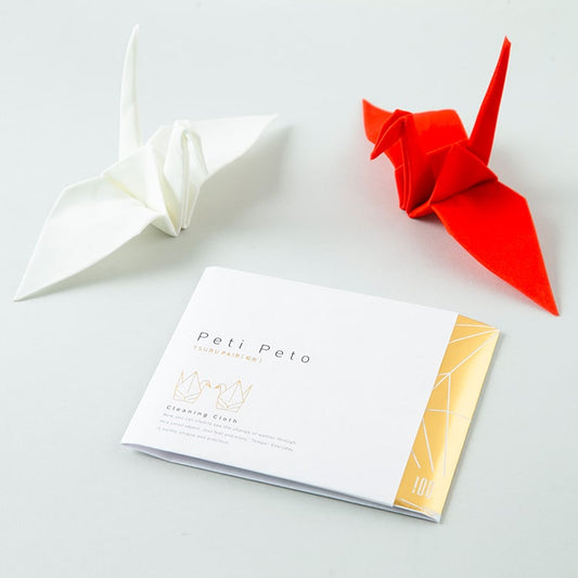 peti peto プッチペット Tsuru ツル　紅白セット