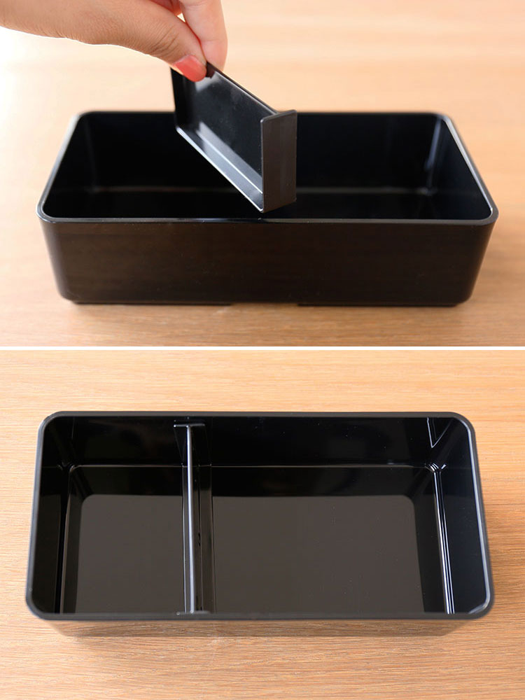 GEL-COOL ランチボックス square MENS ジェルクール 仕切り お弁当箱