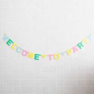 ガーランド ワードバナー