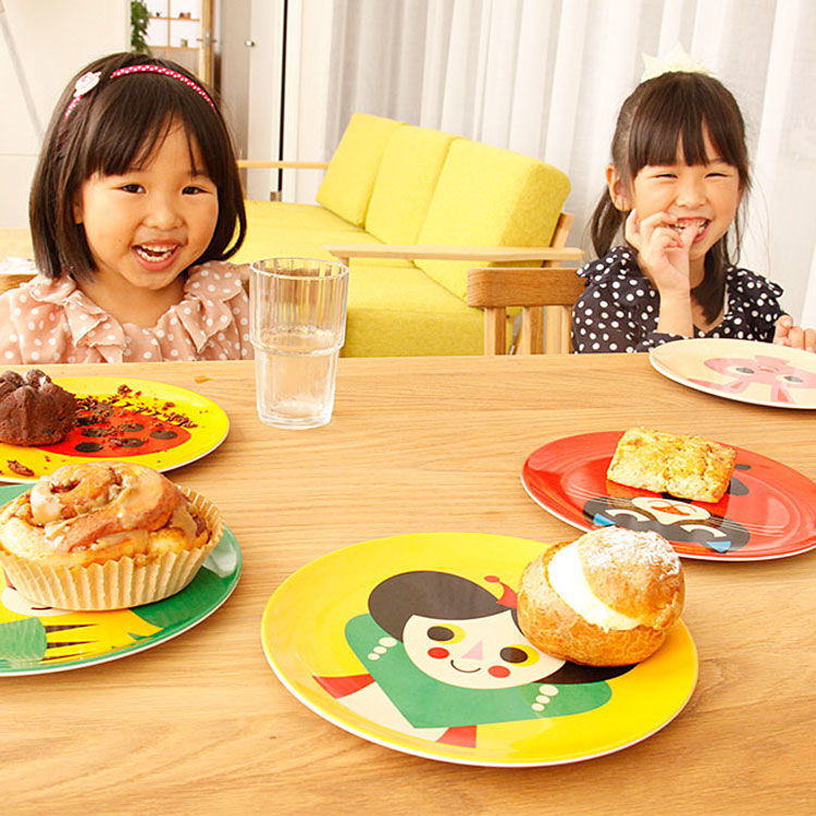 OMM-design メラミンプレート お皿 プレート 子供用 子供 子ども 食器