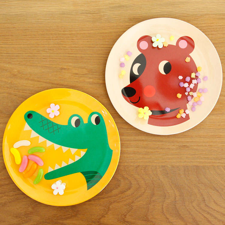 OMM-design メラミンプレート お皿 プレート 子供用 子供 子ども 食器