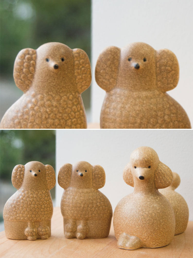 リサ・ラーソン Poodle Mini プードルミニ ブラウン