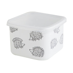 LisaLarson リサ・ラーソン はりねずみ3兄弟琺瑯 スクエア