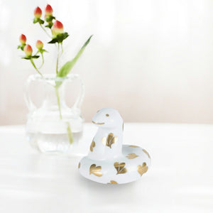 LisaLarson リサ・ラーソン 干支 陶器ここからつづくへび（きらり）