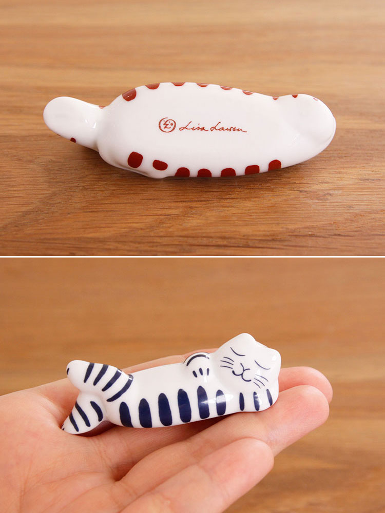 リサラーソン　ねるねこ　陶器　マイキー リサラーソン ねるねこ(正規品 Lisa Larson 陶器 スウェーデン