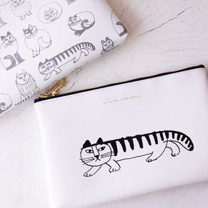 リサ・ラーソン スケッチ プリントポーチ