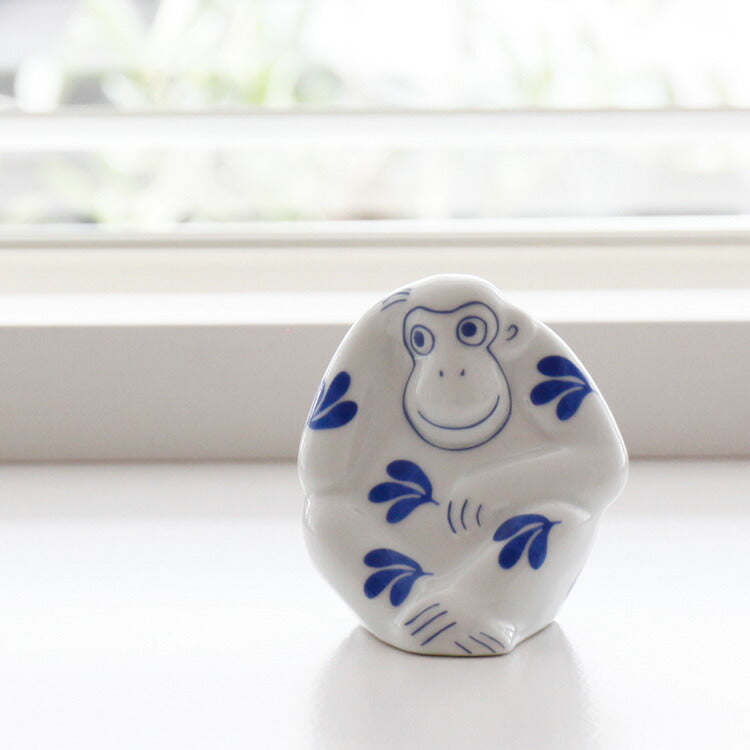 LisaLarson リサ・ラーソン 陶器 おもうさる リサラーソン 猿 申 動物