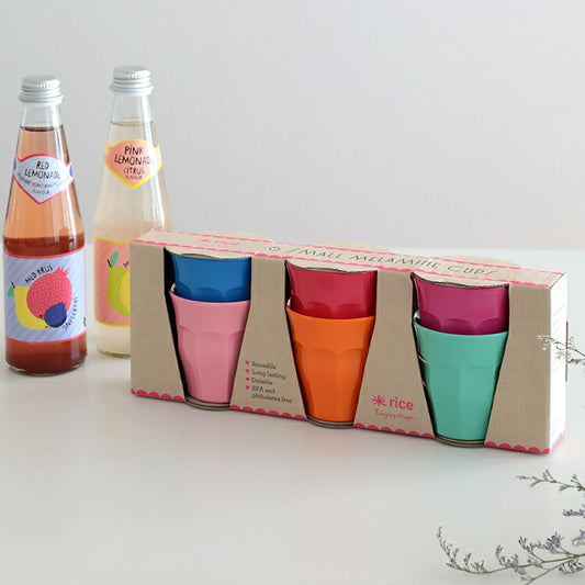 メラミンカップS 6コセット Choose Happyy
