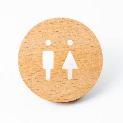 ウッドサイン トイレ ビーチ