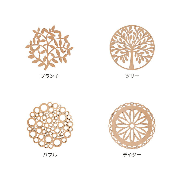 リトアニアの切り絵コースター