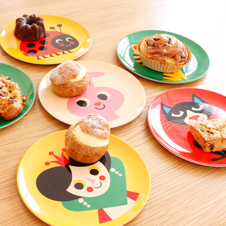 OMM-design メラミンプレート お皿 プレート 子供用 子供 子ども 食器
