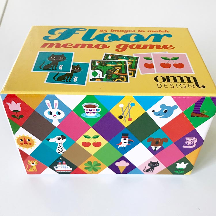 【OMM-design】メモゲーム Memo Game　スクエア