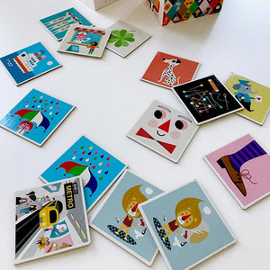 【OMM-design】メモゲーム Memo Game　スクエア