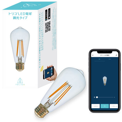 TOLIGO 調光エジソン電球 E26